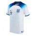 Tanie Strój piłkarski Anglia Bukayo Saka #17 Koszulka Podstawowej MŚ 2022 Krótkie Rękawy
